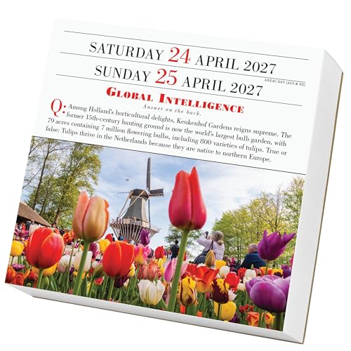 1,000 Places to See Before You Die Page-A-Day® Calendar 2027: A Year of Travel