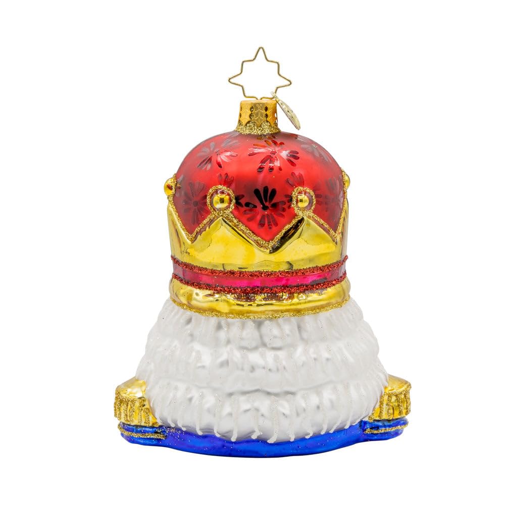 Christopher Radko Hand-Crafted European Glass Christmas Tree Decorative Ornament, Nutty Noel