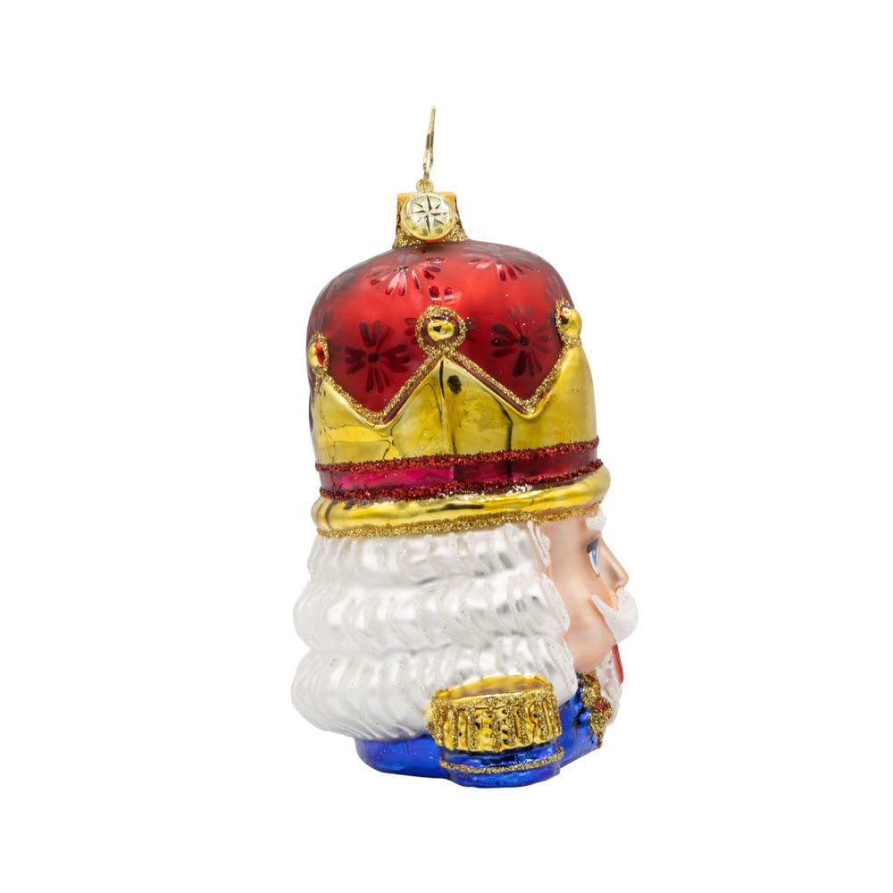 Christopher Radko Hand-Crafted European Glass Christmas Tree Decorative Ornament, Nutty Noel