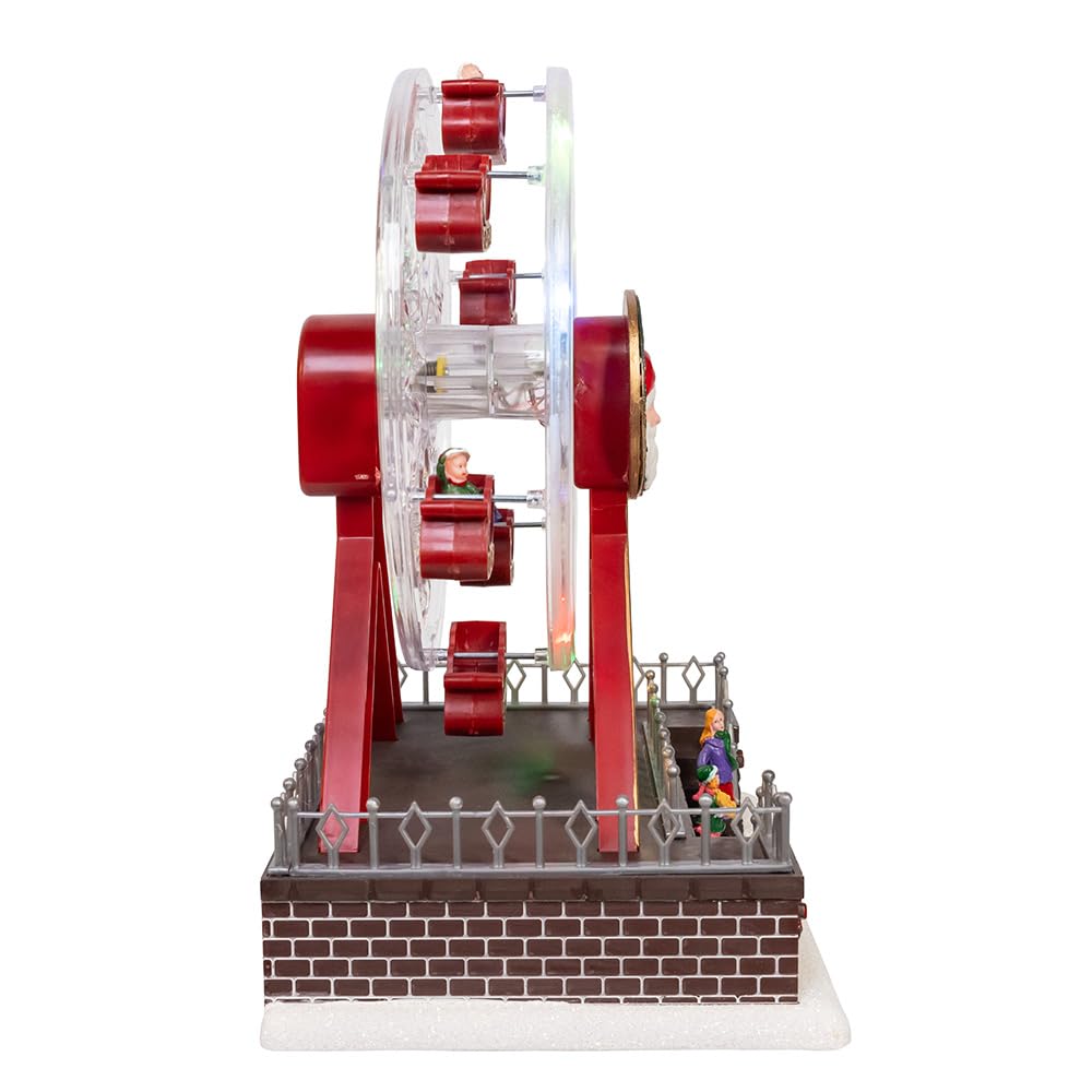 Musical Animated Santa Ferris Wheel.