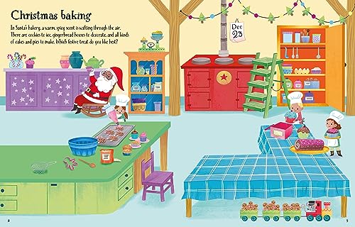 First Sticker Book Christmas: A Christmas Holiday Book for Kids