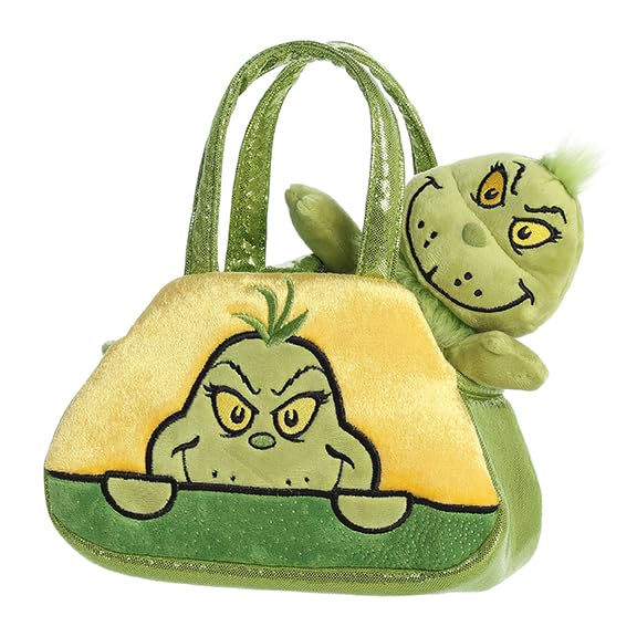Aurora® Whimsical Dr. Seuss™ Fancy Pal™ Peek-A-Boo™ Grinch Stuffed Animal