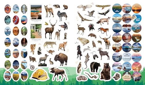 1,000 Stickers: USA: Discover the Wonders of America with Fun Stickers from Every State! (Regional Sticker Books)