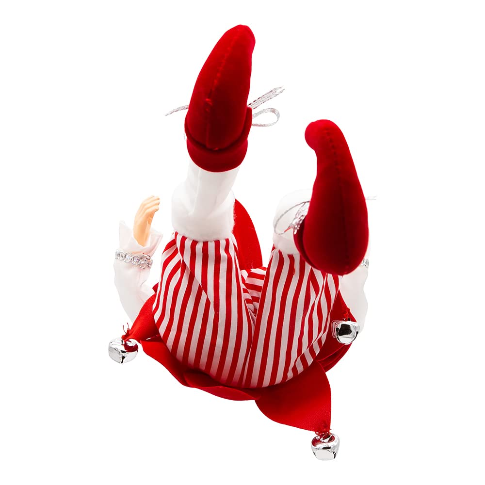15-Inch Kringle Klaus Pepprmint Elf Ornament