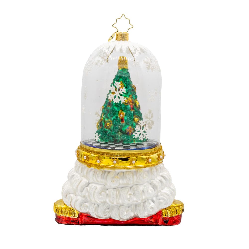 Christopher Radko Hand-Crafted European Glass Christmas Tree Decorative Ornament, Enchanted Guard