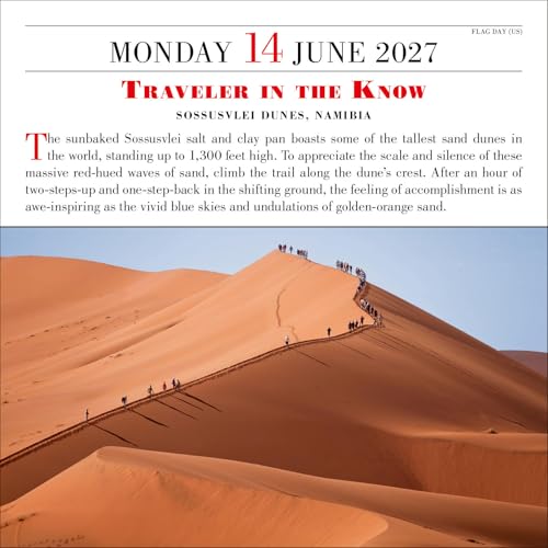 1,000 Places to See Before You Die Page-A-Day® Calendar 2027: A Year of Travel