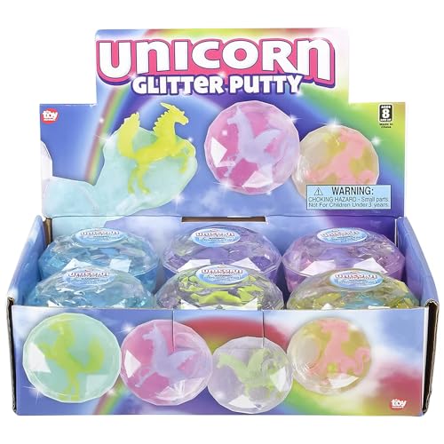 Unicorn Glitter Putty