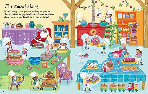 First Sticker Book Christmas: A Christmas Holiday Book for Kids