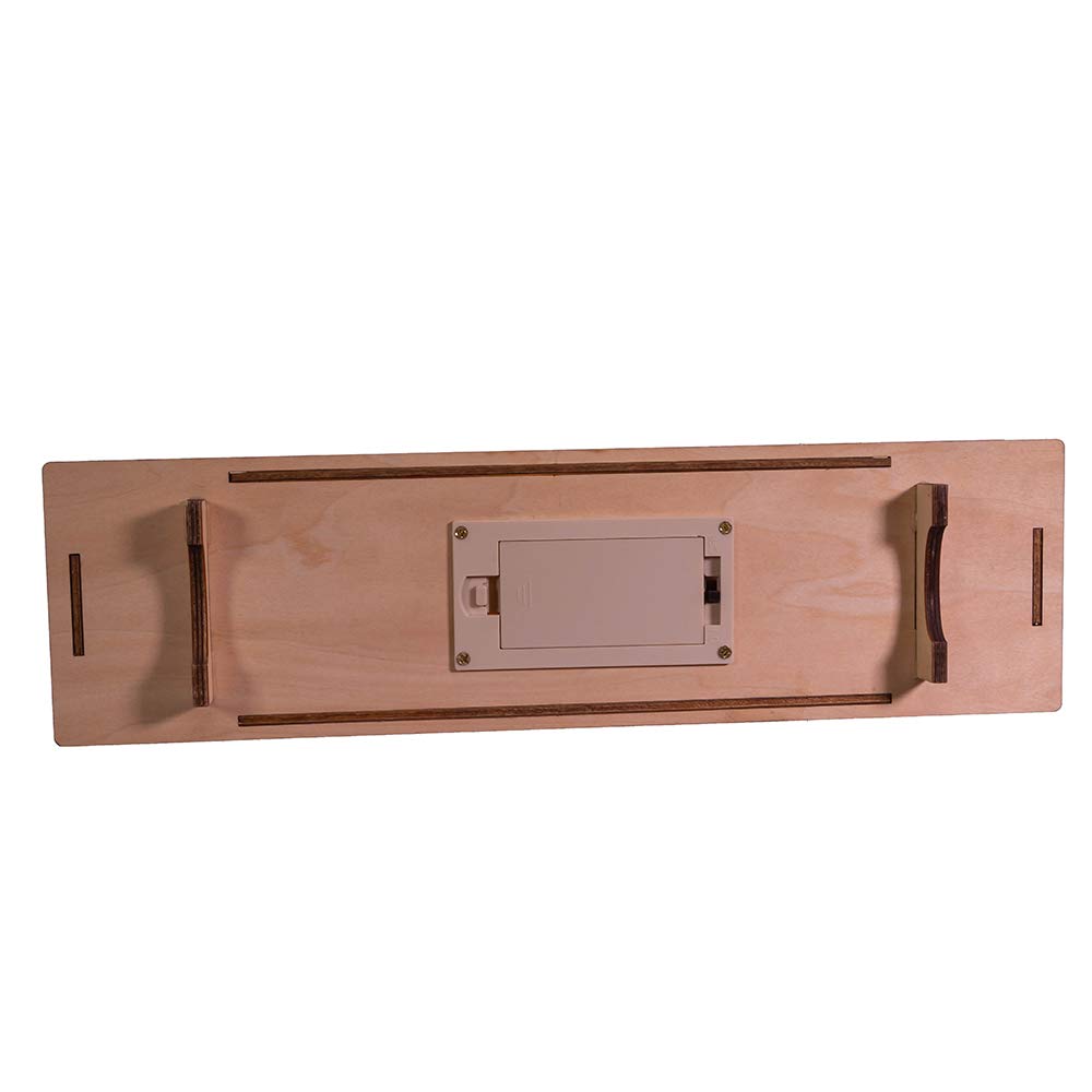 Kurt Adler Light-Up Wooden Nativity Scene with Candles