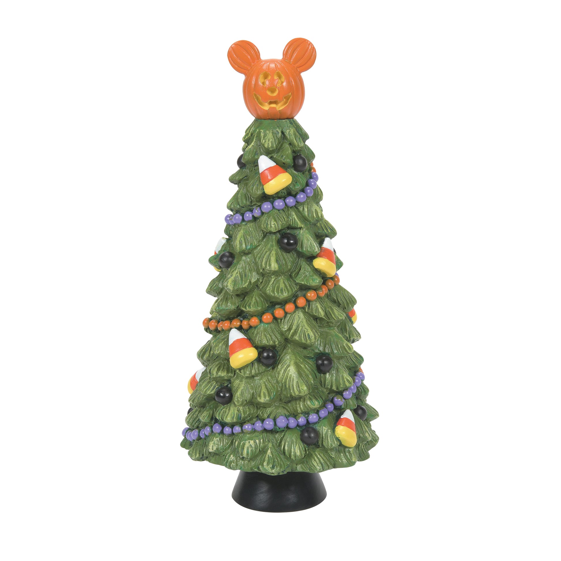 Department 56 Disney Village Halloween Pumpkintown Manor Tree