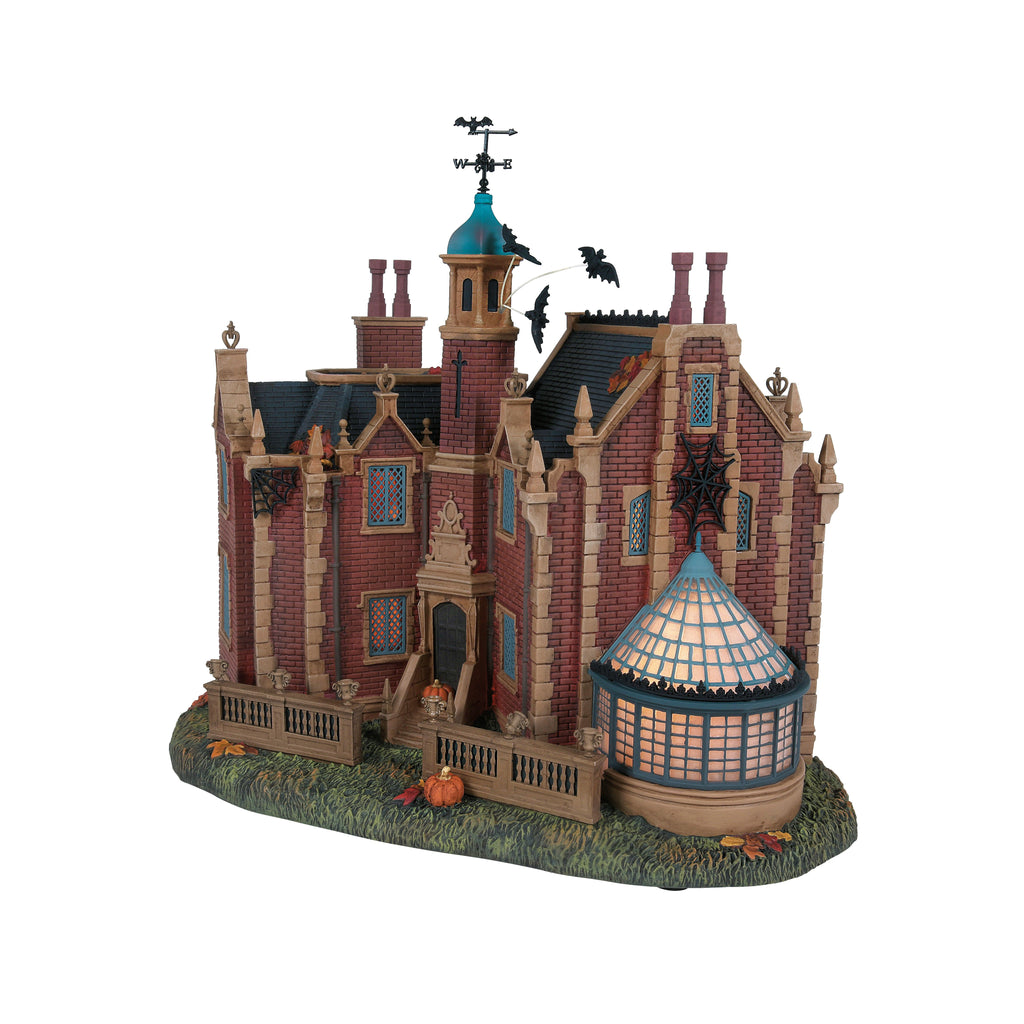 Disney World Haunted Mansion Lit Building