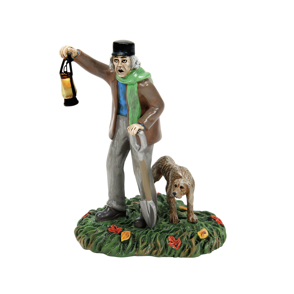 Disney World Haunted Mansion "Silas Crump & His Dog, Bones"