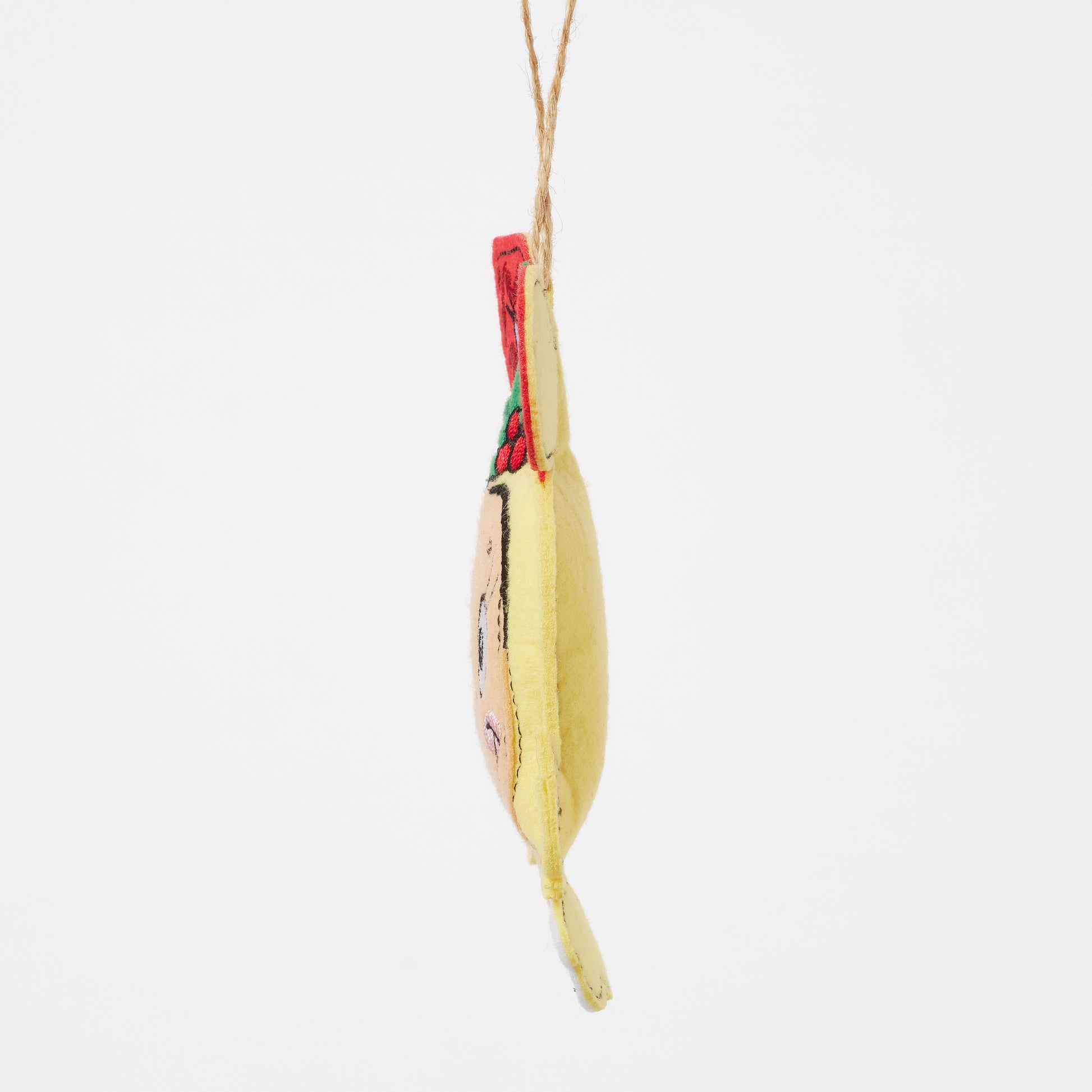 Jim Shore Grinch Felt Cindy Lou Ornament