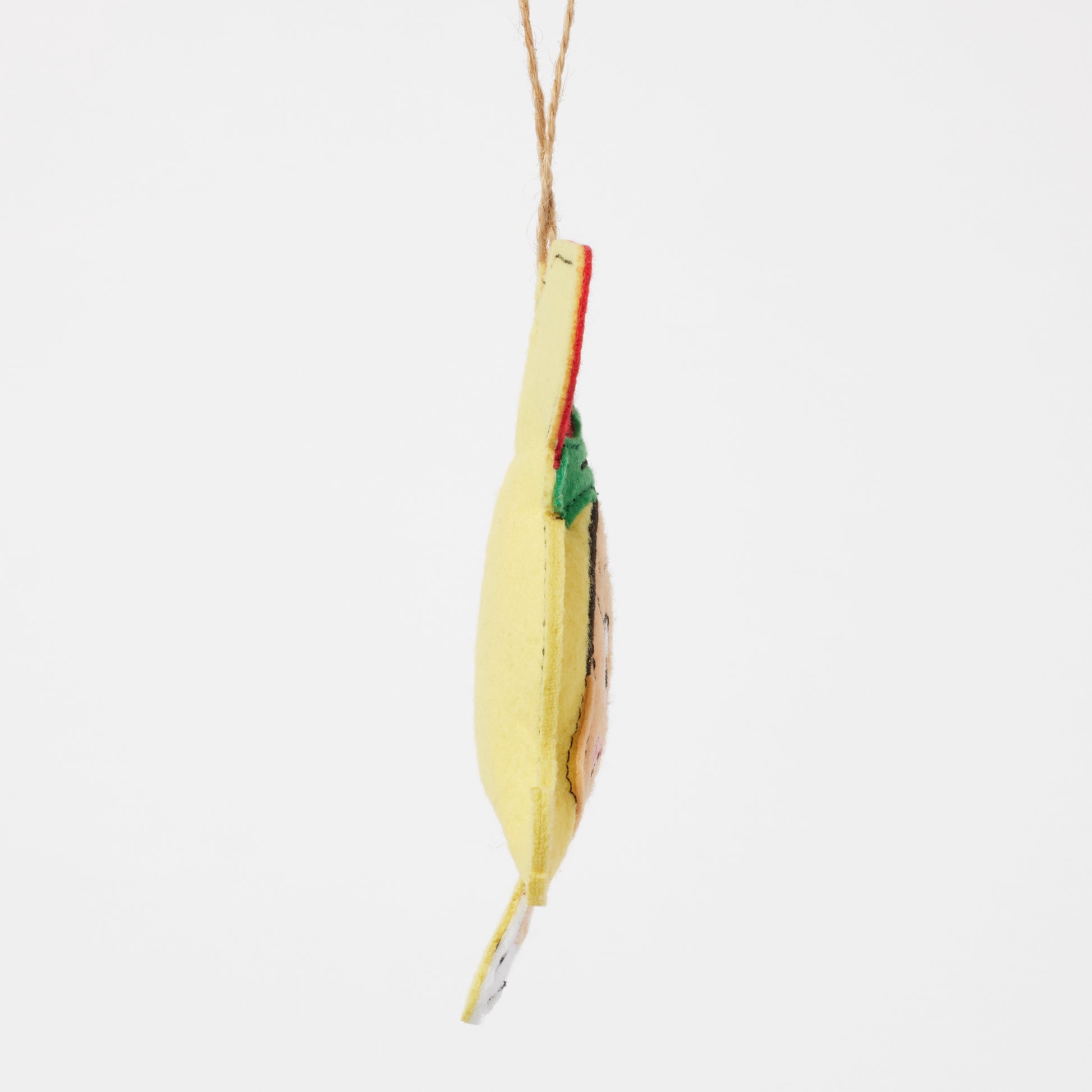 Jim Shore Grinch Felt Cindy Lou Ornament