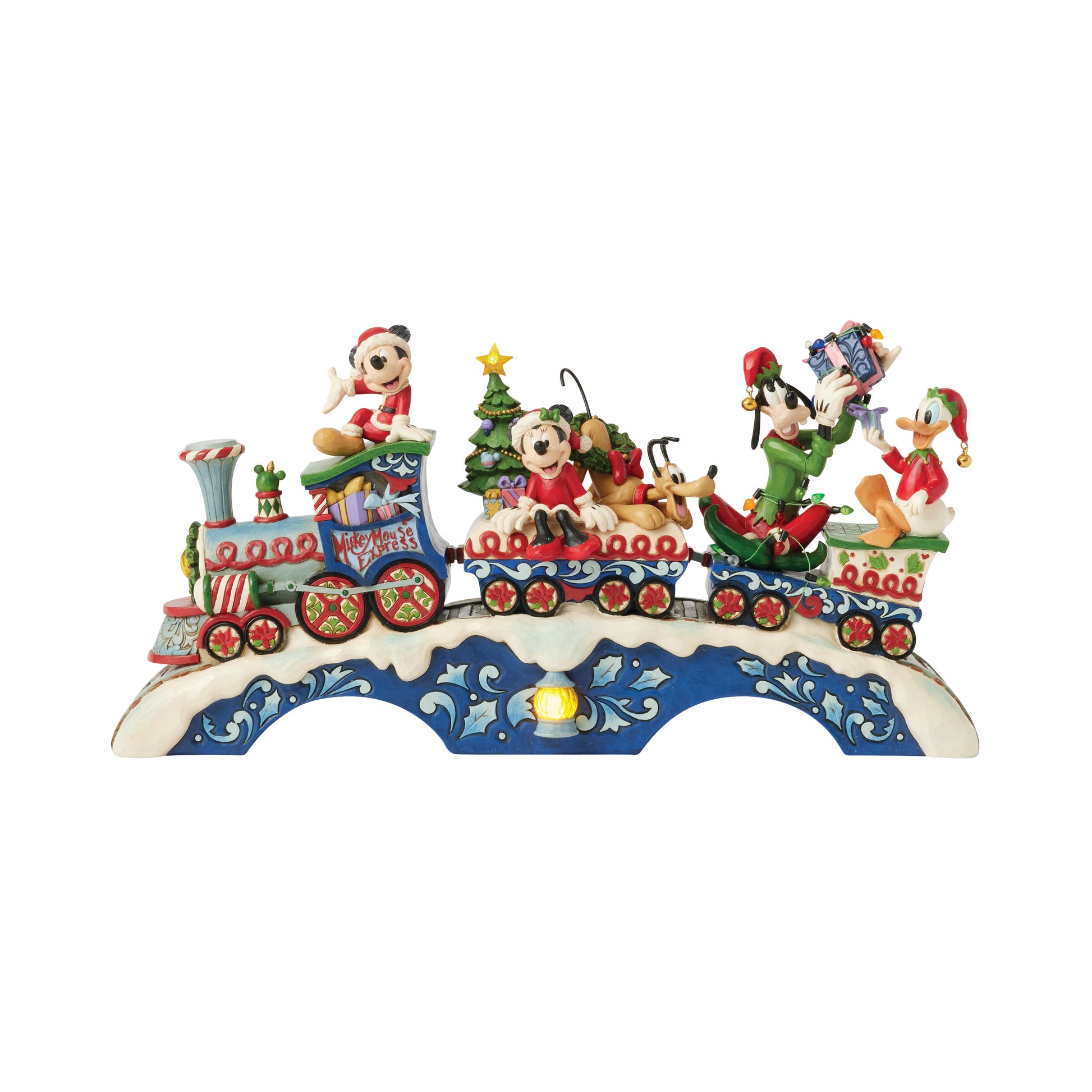 Disney Traditions Mickey & Friends Christmas Train