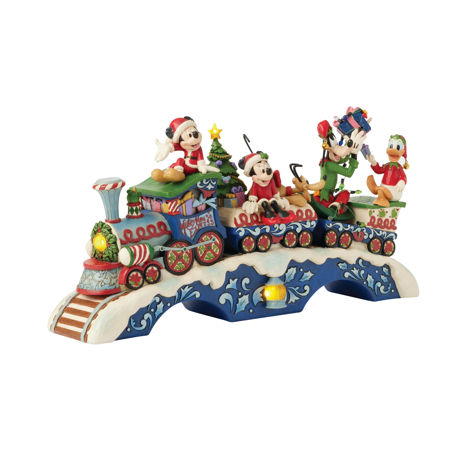 Disney Traditions Mickey & Friends Christmas Train