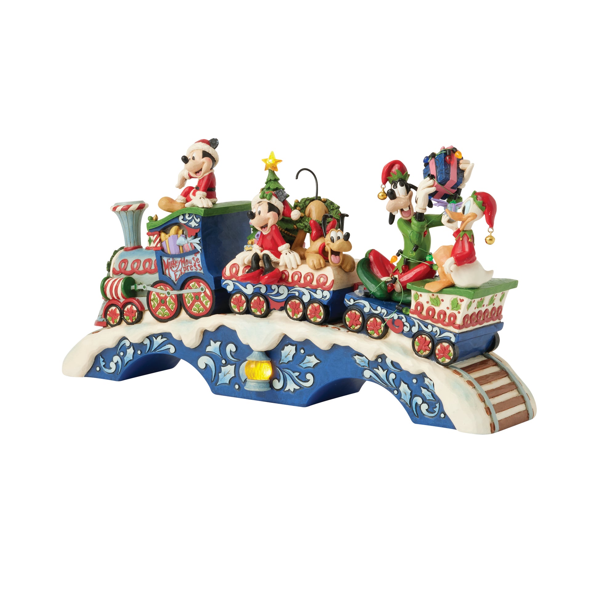 Disney Traditions Mickey & Friends Christmas Train