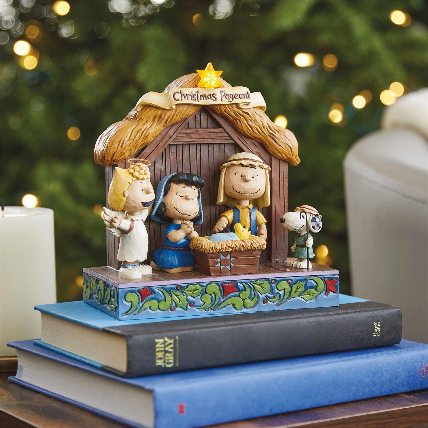 Jim Show Light up Peanuts Christmas Pageant