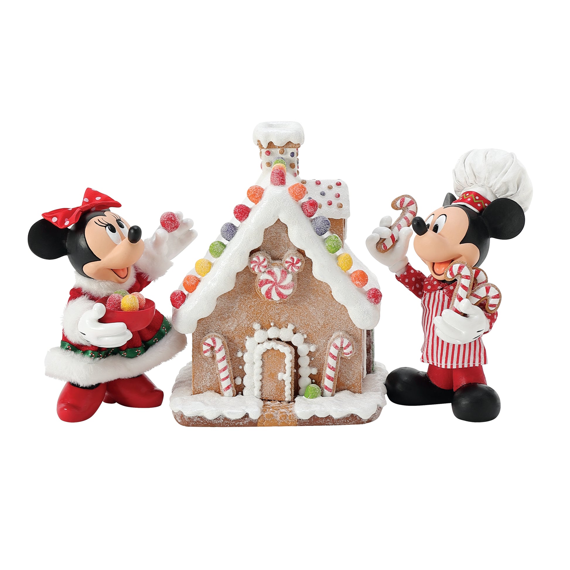 Disney Possible Dreams Minnie and Mickey's Gingerbread House