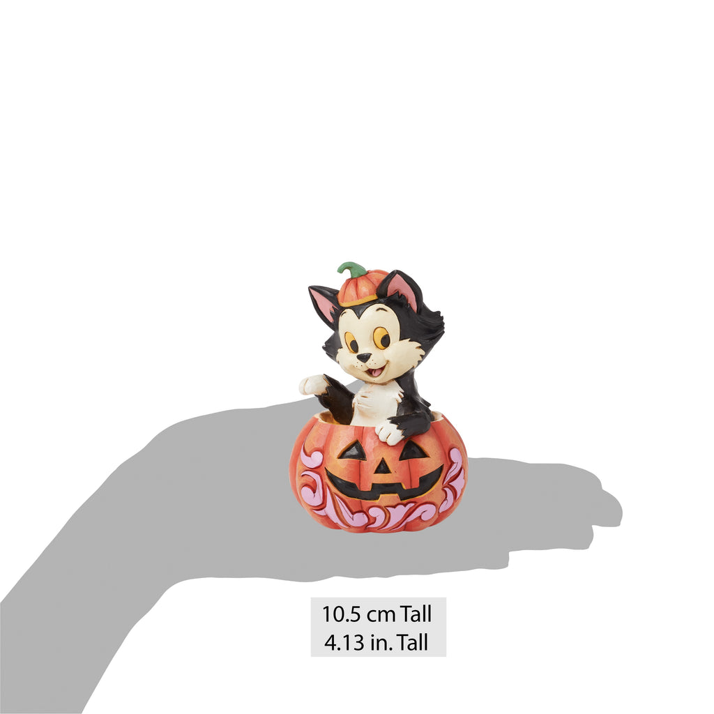 Disney Traditions Figaro in Jack-O-Lantern