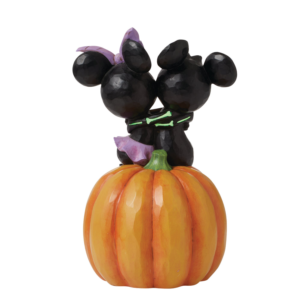 Disney Traditons Mickey & Minnie Scared Figurine