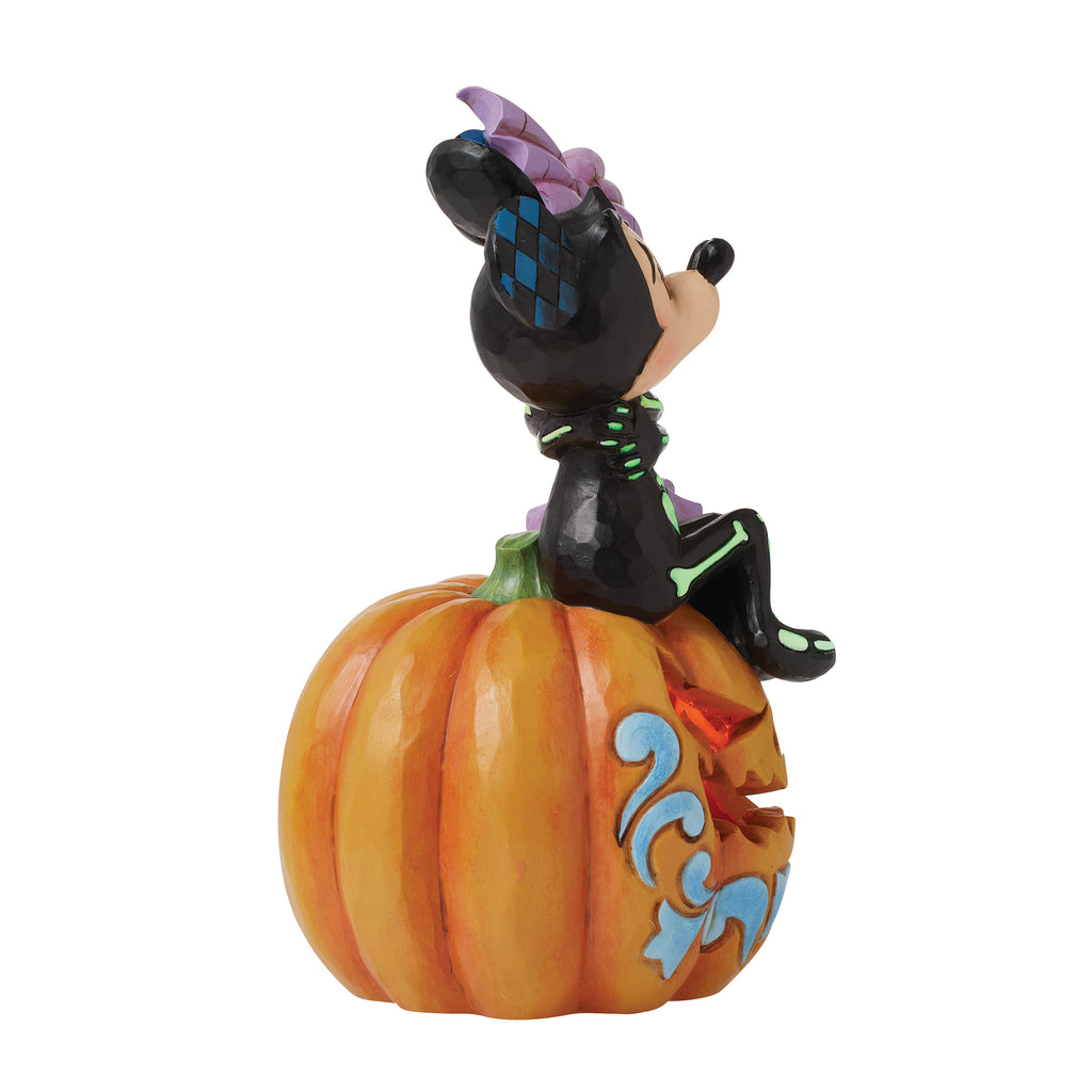 Disney Traditons Mickey & Minnie Scared Figurine