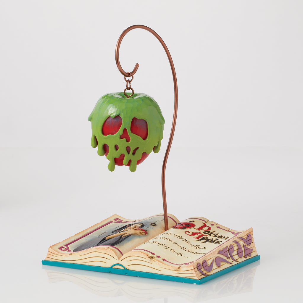 Disney Traditions Fig Poisoned Apple Book
