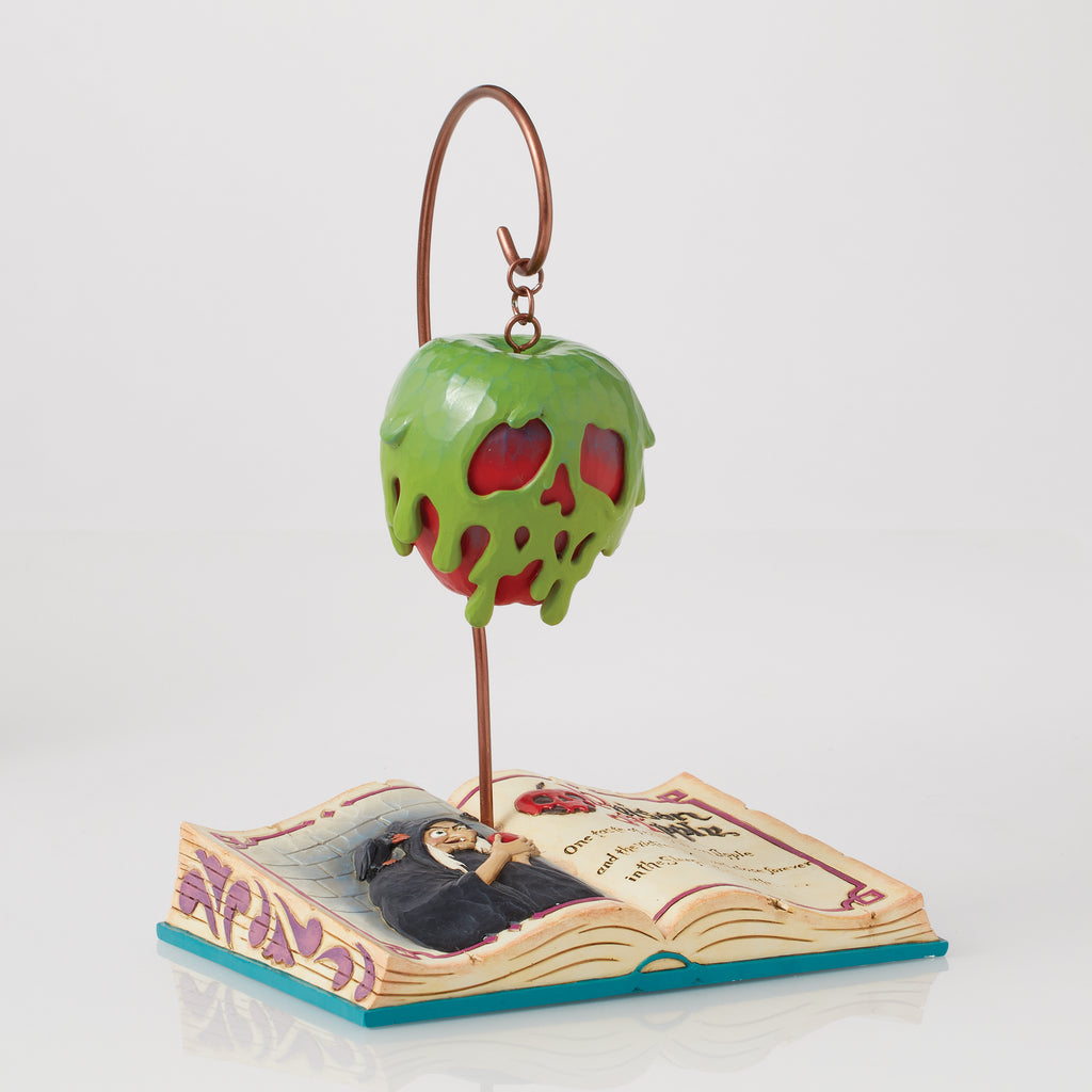 Disney Traditions Fig Poisoned Apple Book