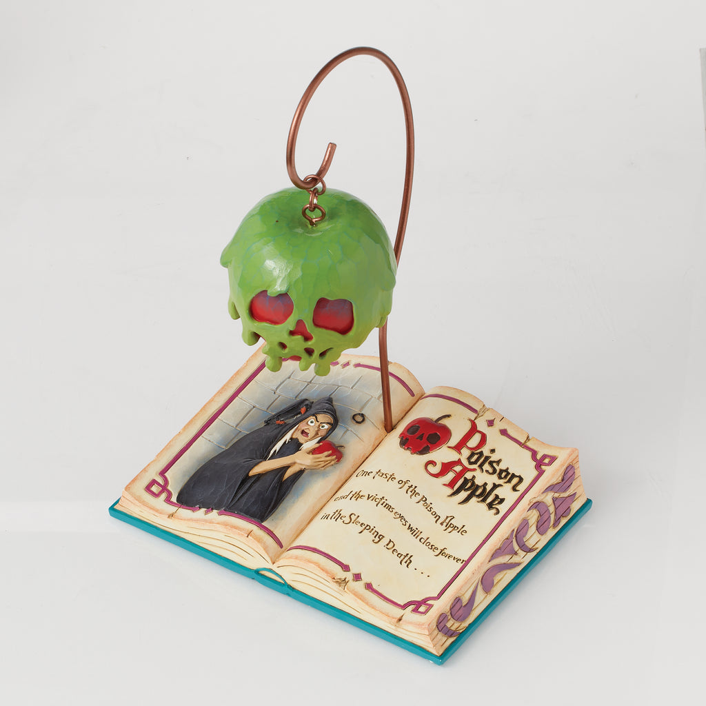 Disney Traditions Fig Poisoned Apple Book