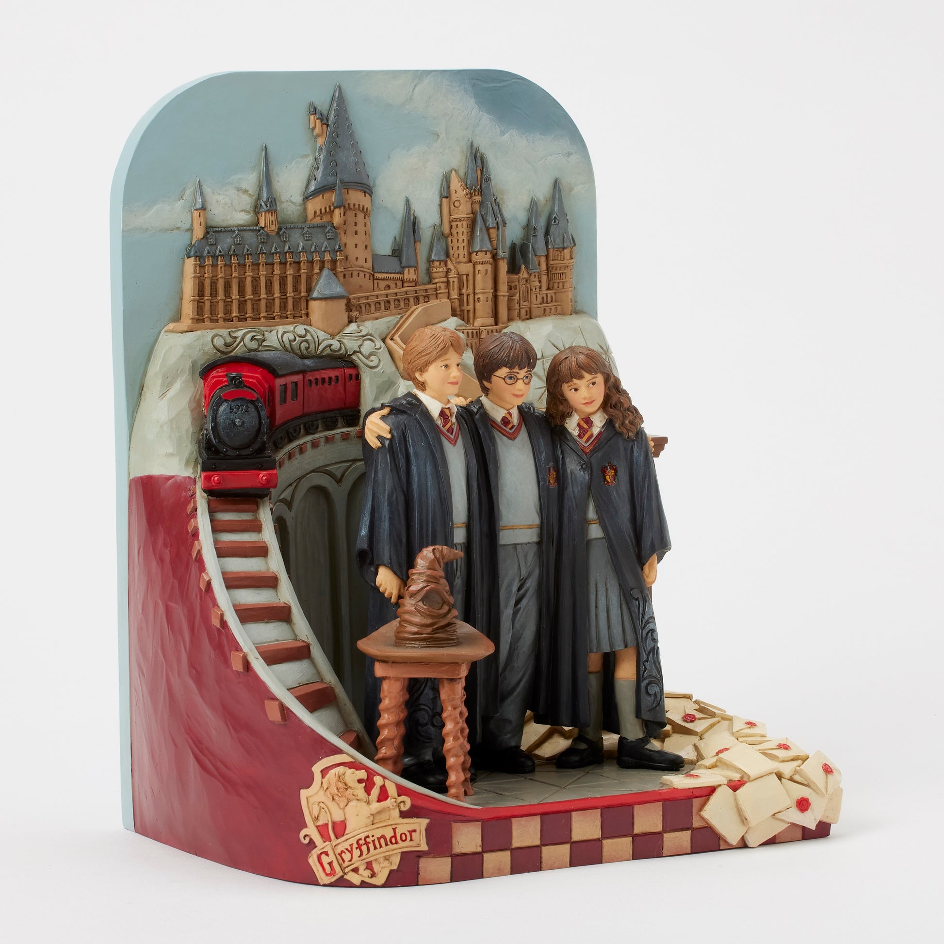 Harry Potter Trio Hogwarts & Train by Jim Shore