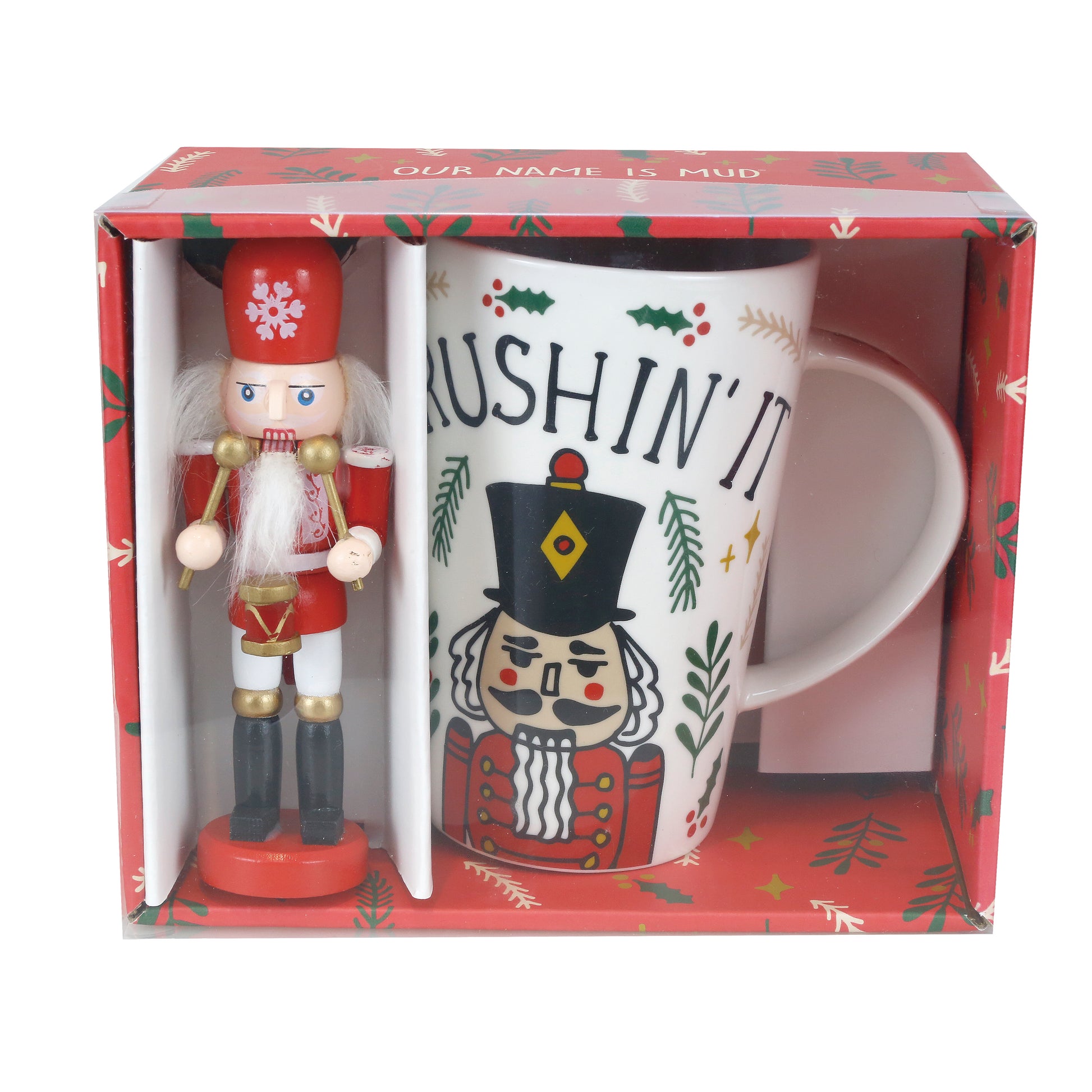 Nutcracker Ornament and Mug Set