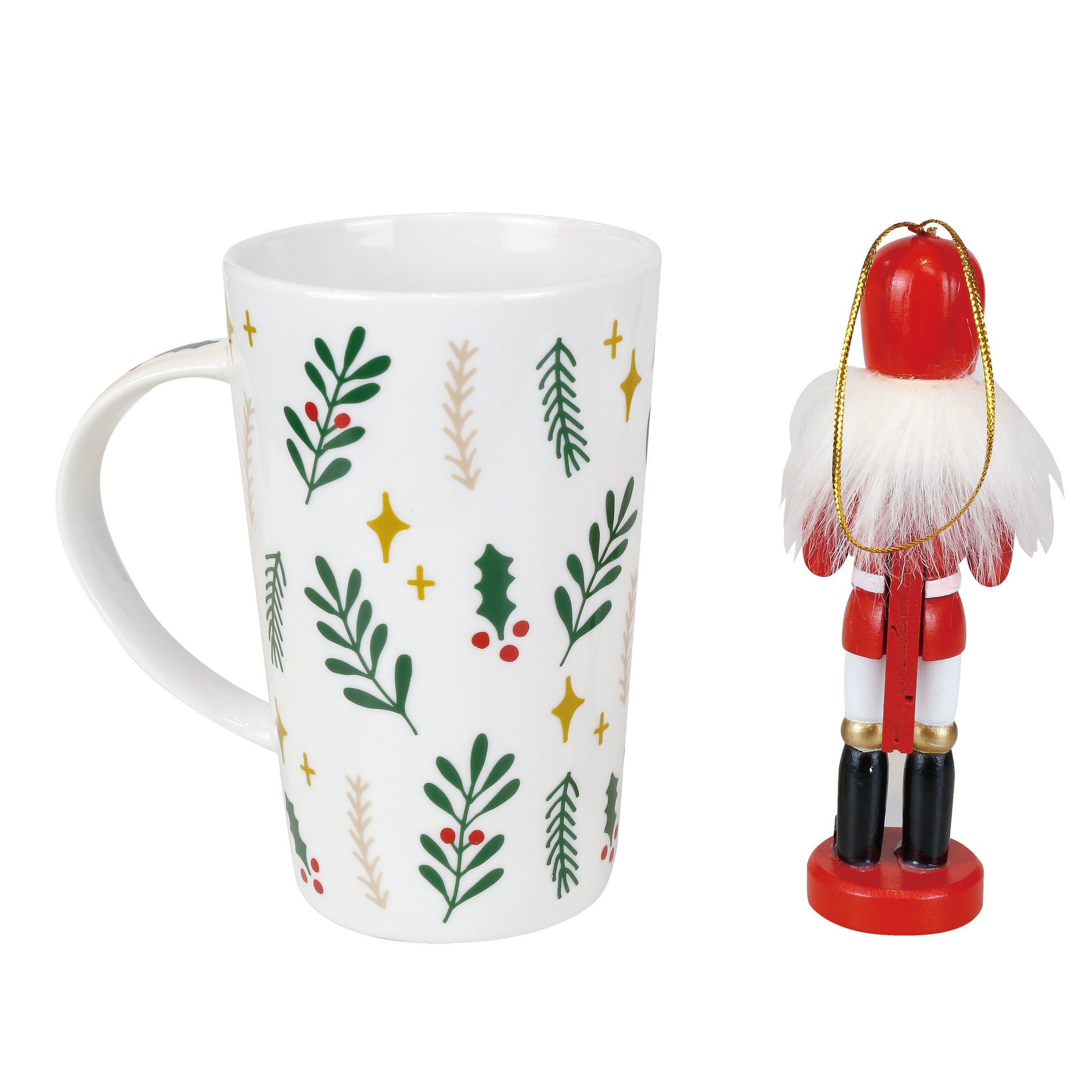 Nutcracker Ornament and Mug Set