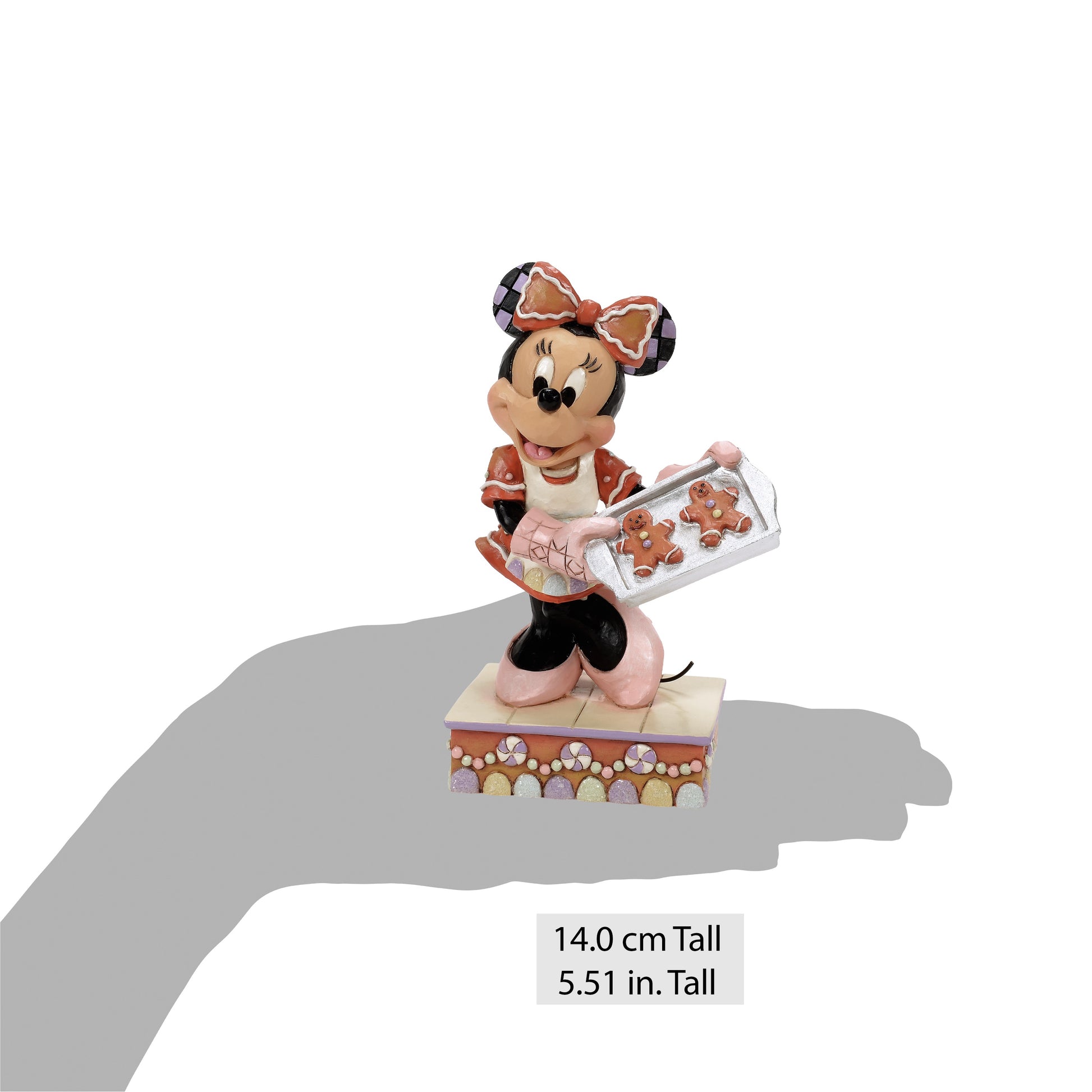 Disney Traditions Minnie with Gingerbread House