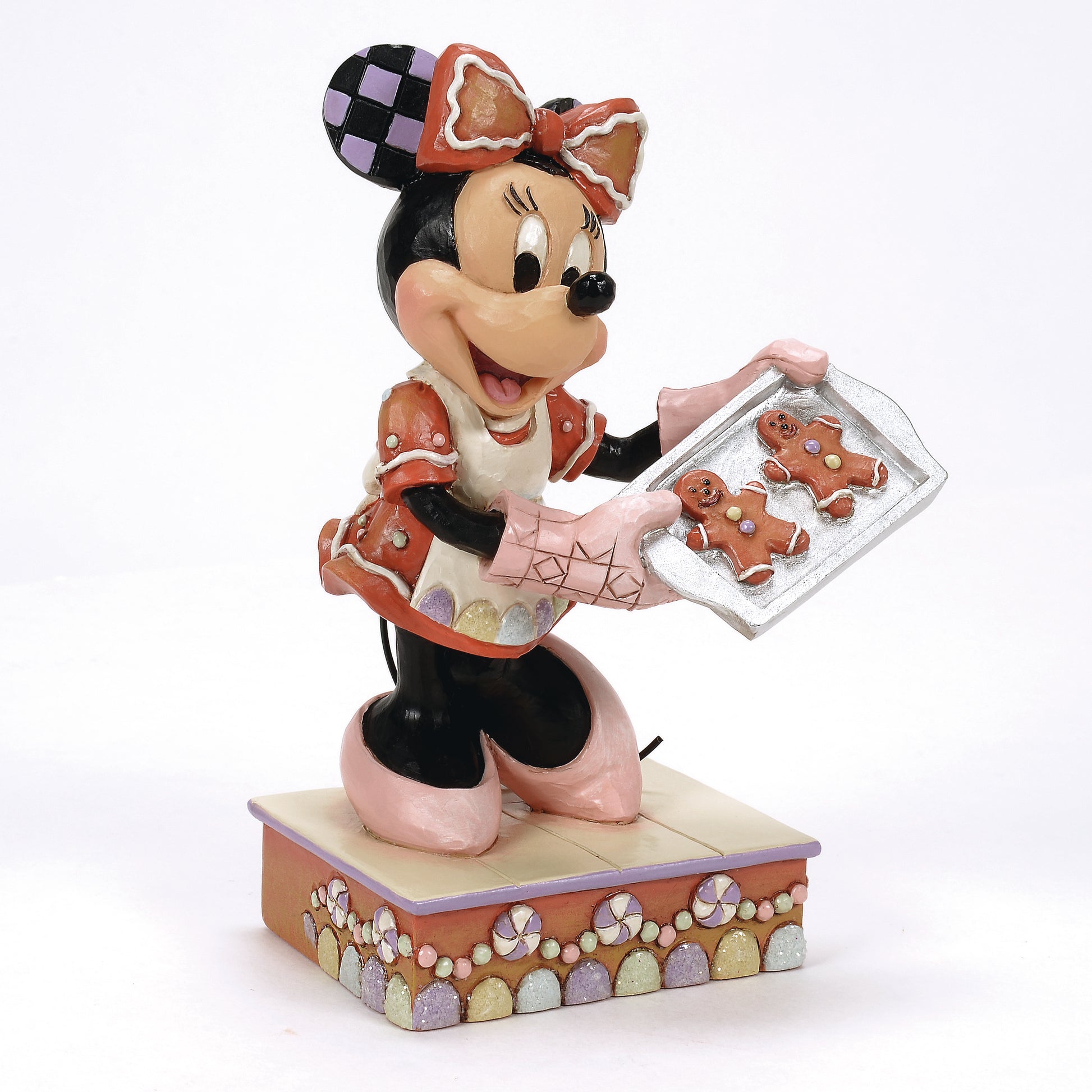 Disney Traditions Minnie with Gingerbread House