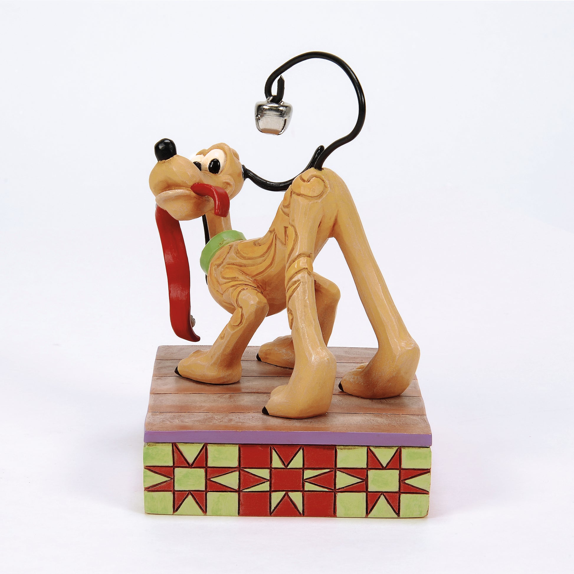 Disney Traditions Pluto Christmas Bell on Tail