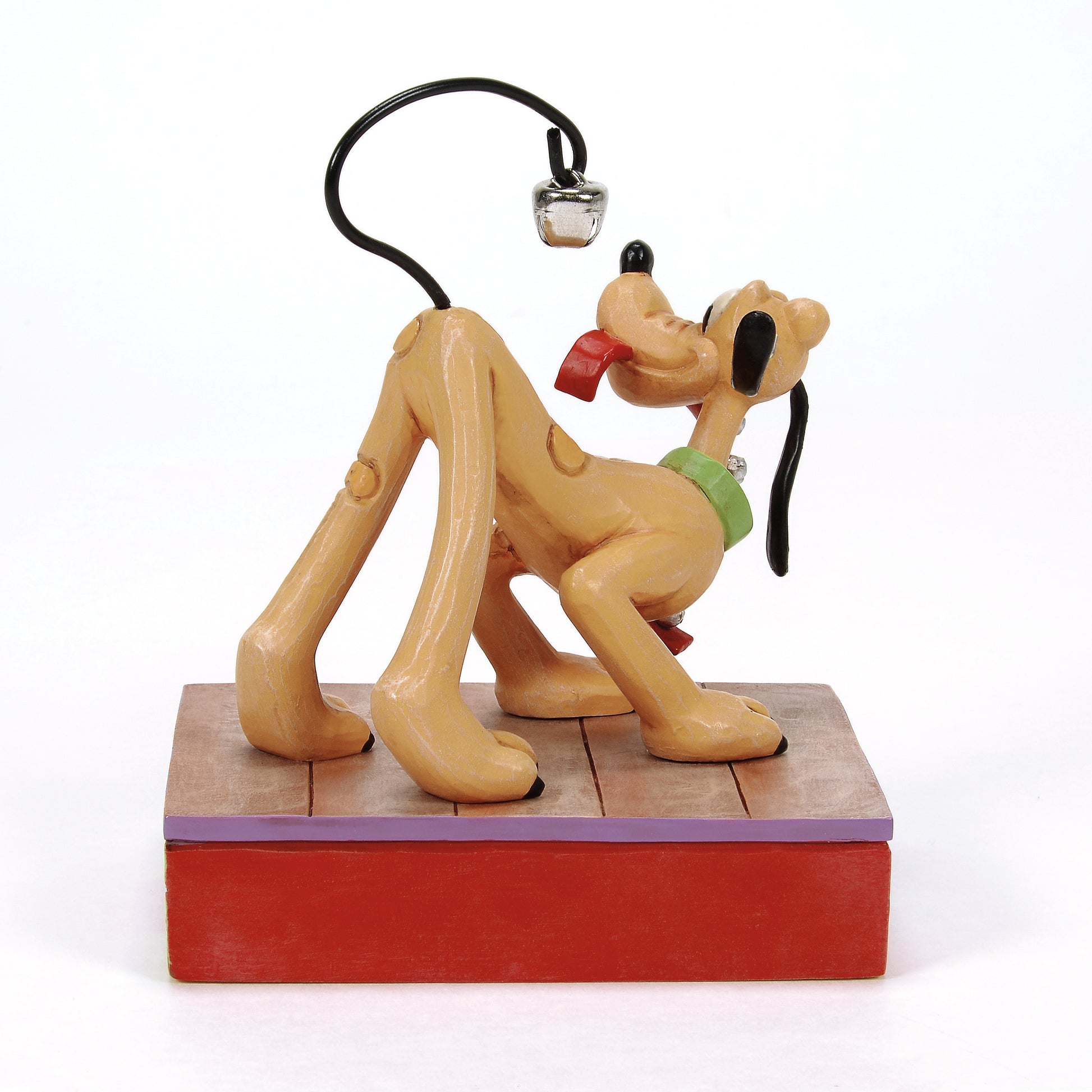 Disney Traditions Pluto Christmas Bell on Tail