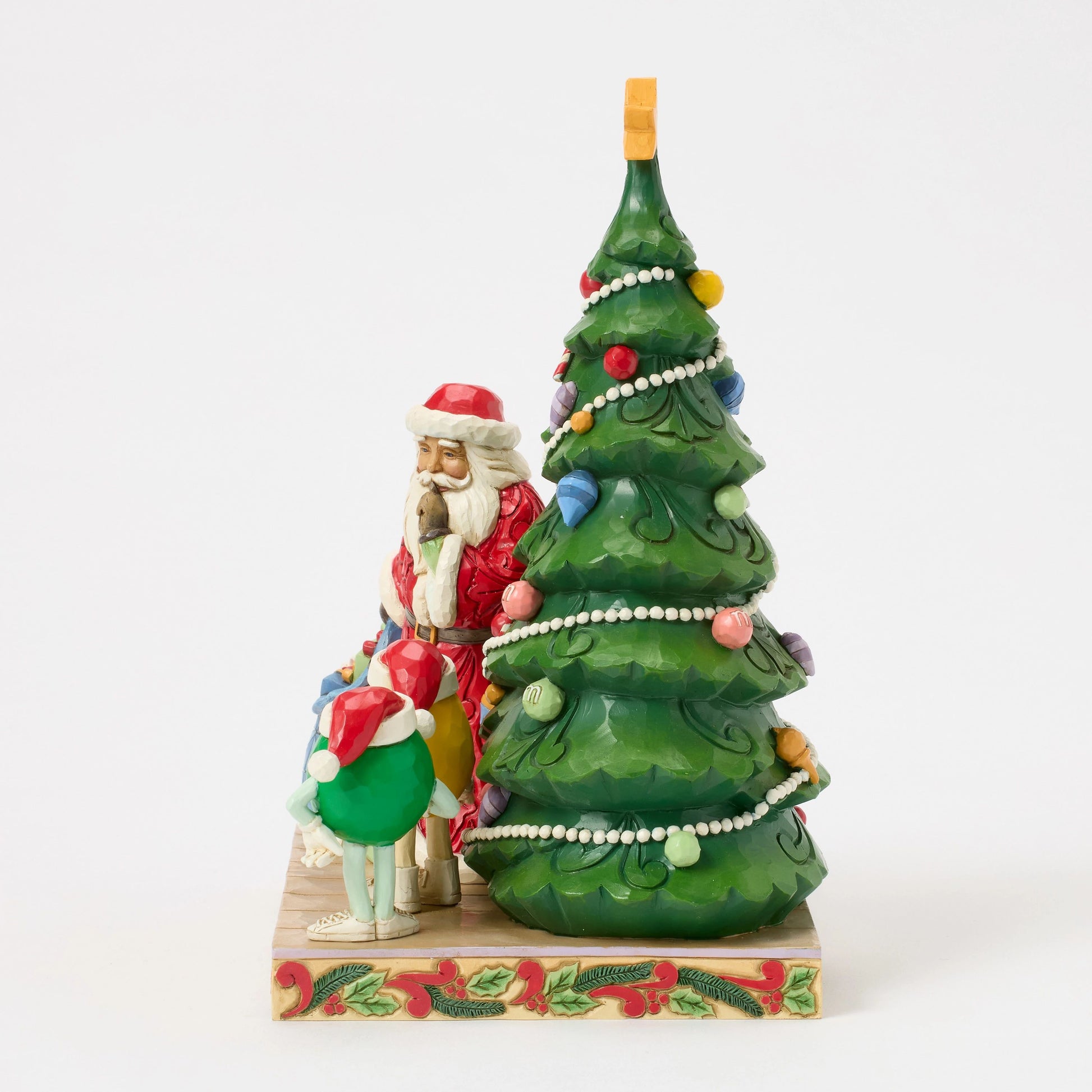 Santa with M&Ms "He Exists" by Jim Shore