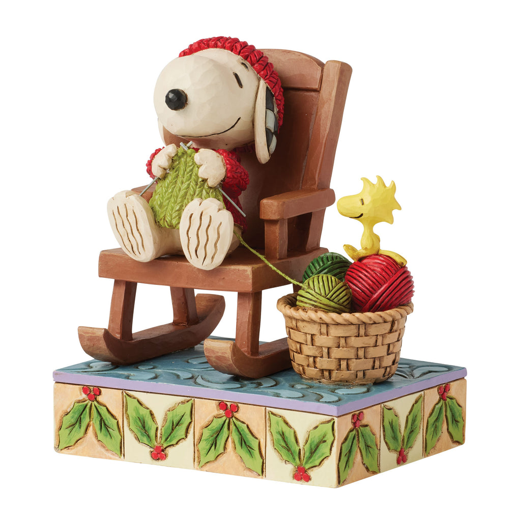 Jim Shore Snoopy in Rocking Chair