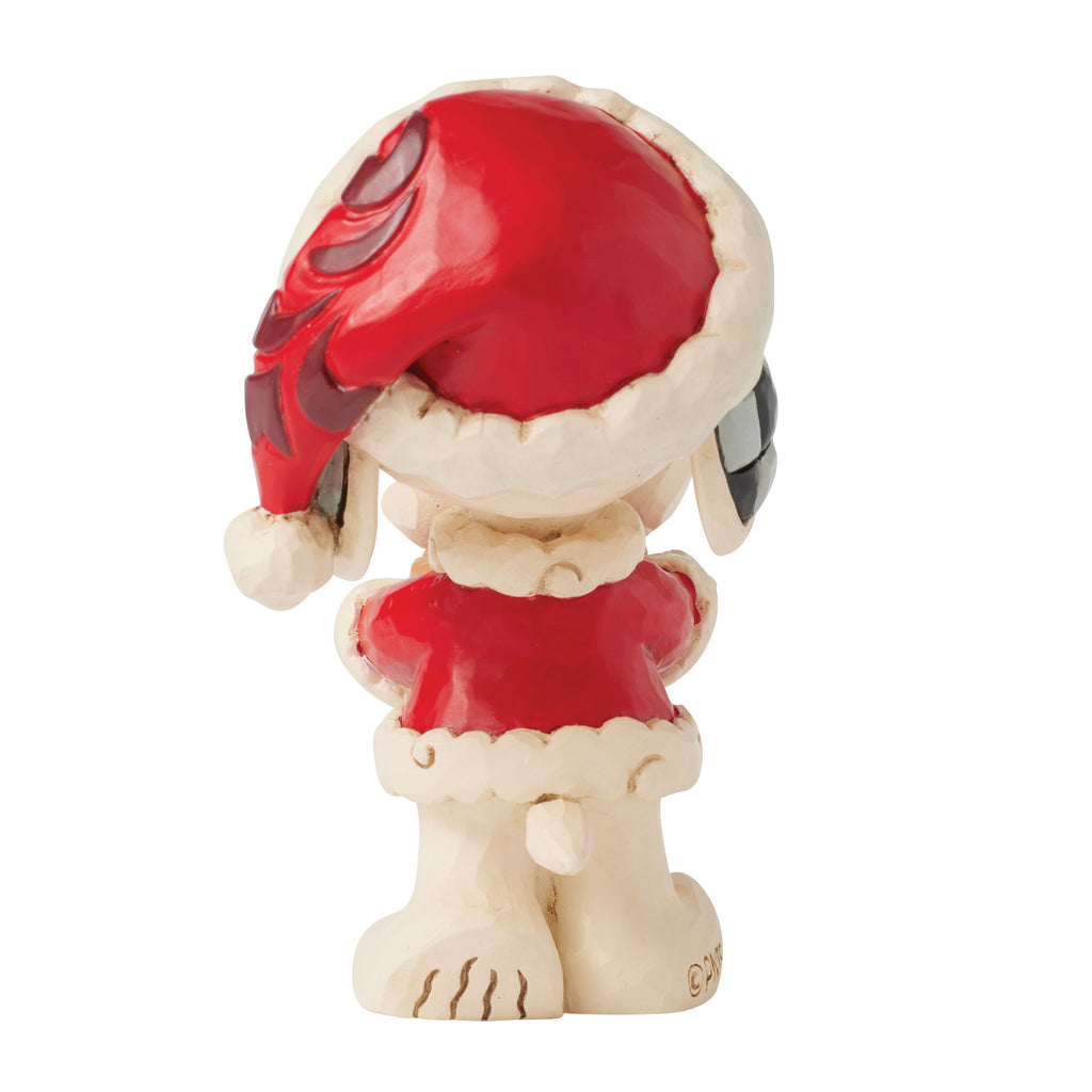 Jim Shore Snoopy Santa Mini