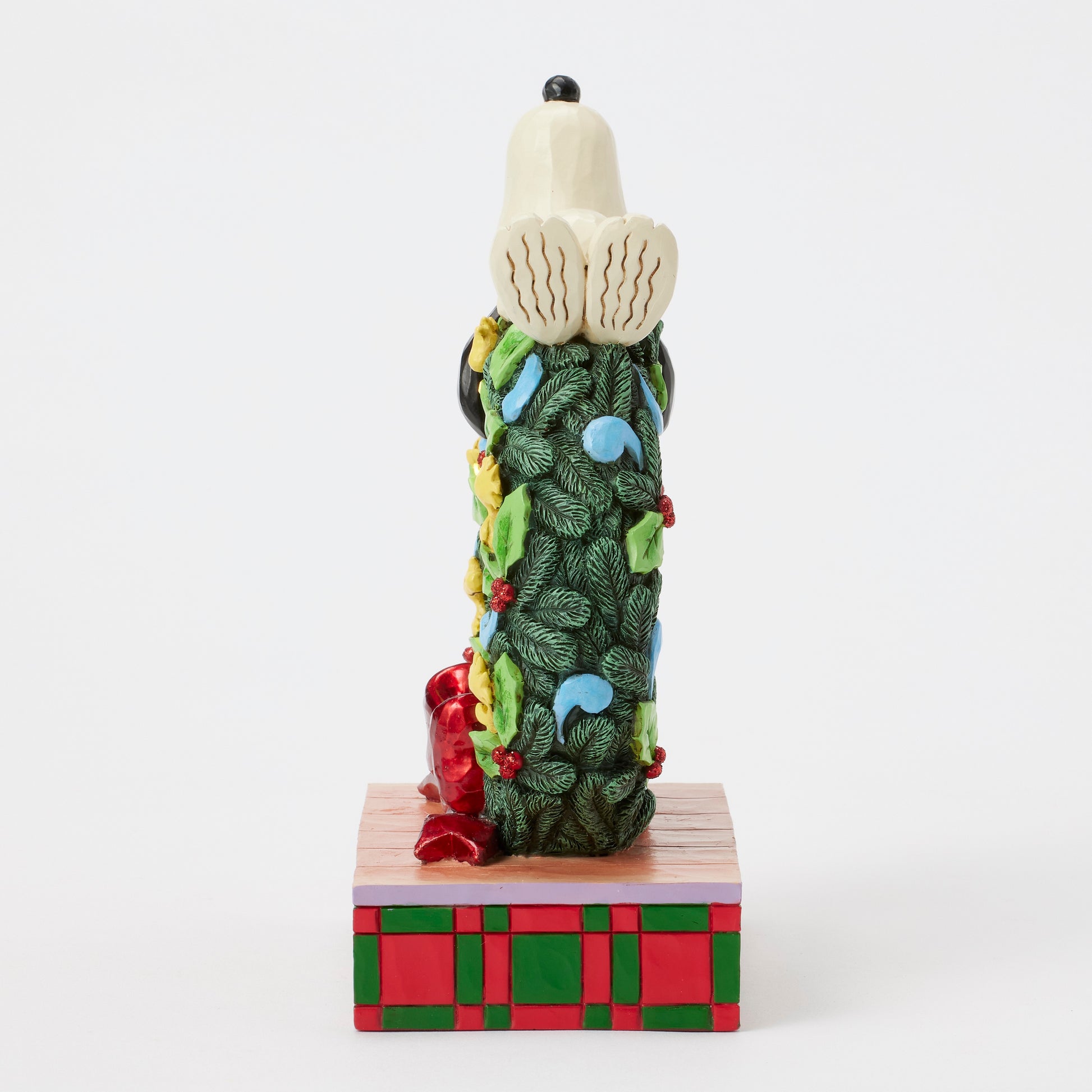 Jim Shore Snoopy Sleeping on Christmas LED Wreath