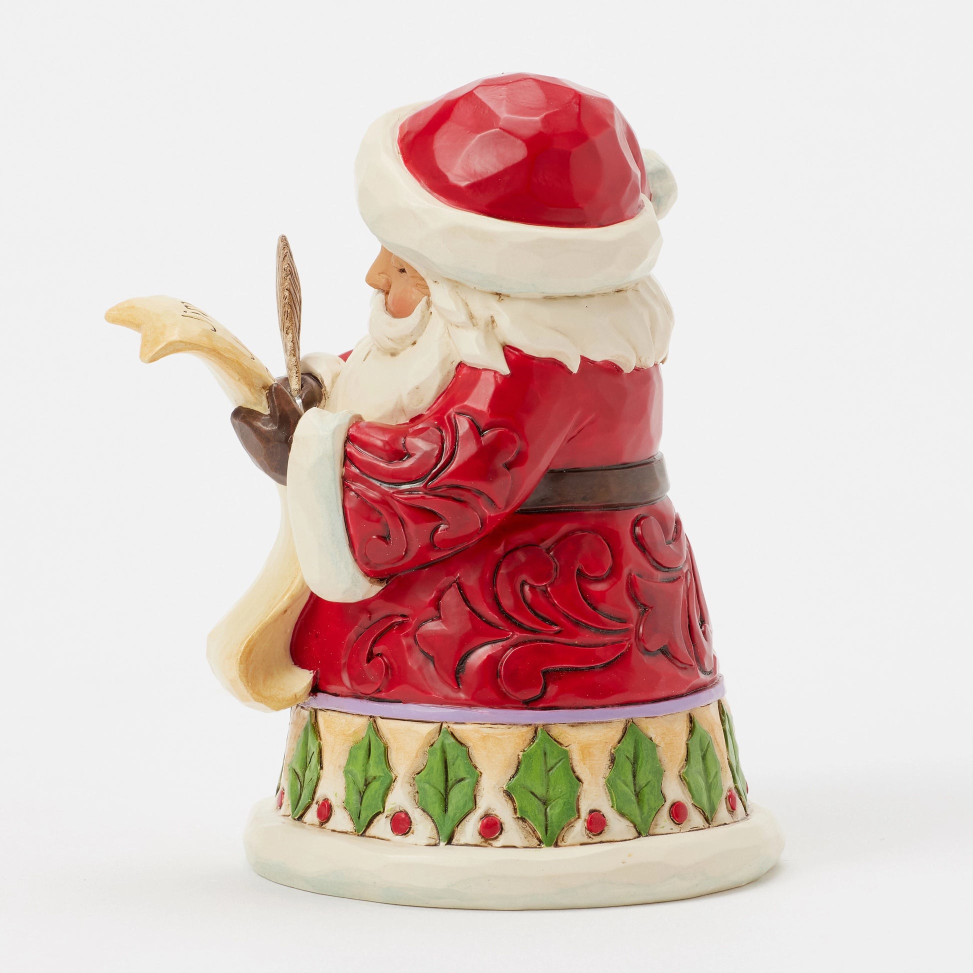 Jim Shore Santa With List Mini