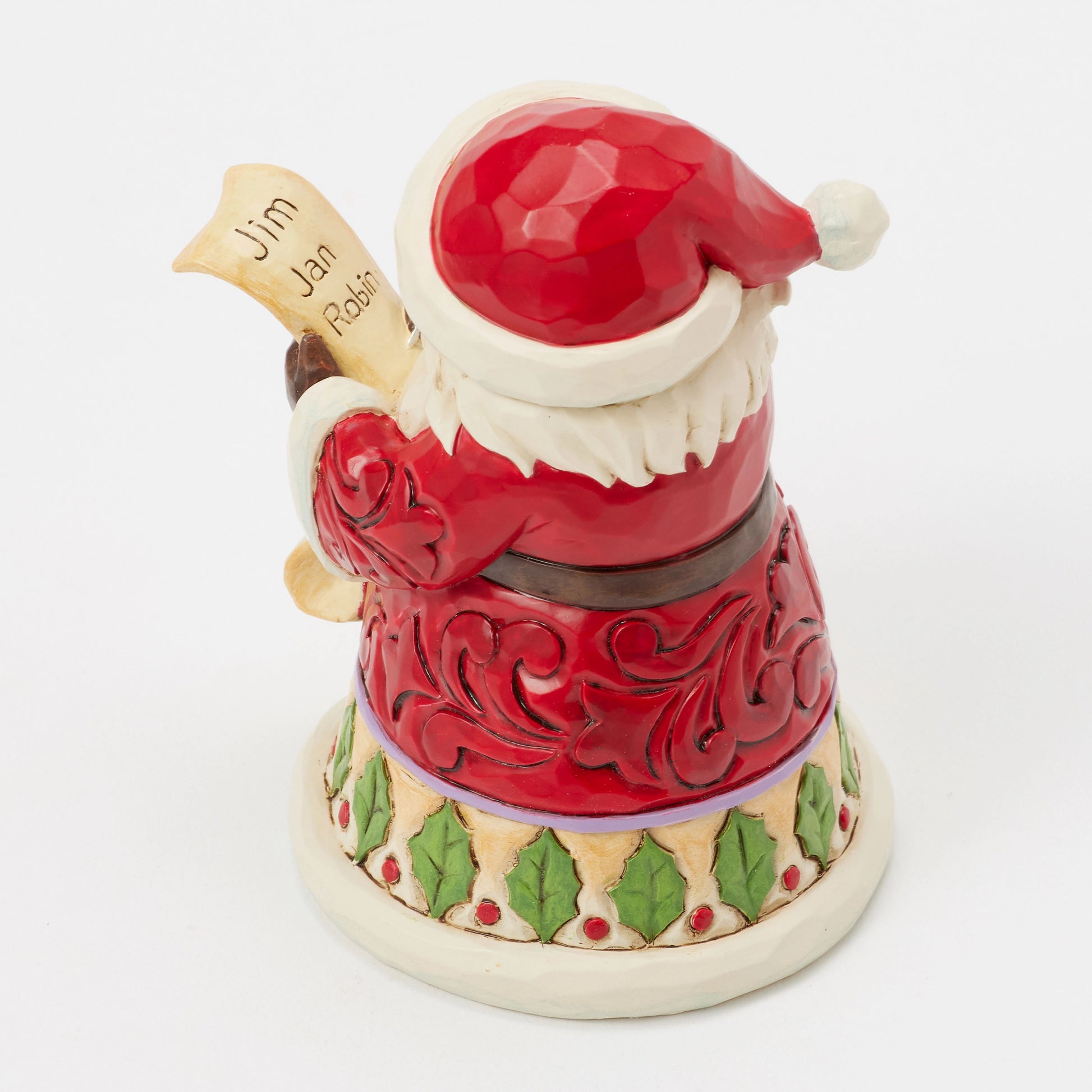 Jim Shore Santa With List Mini
