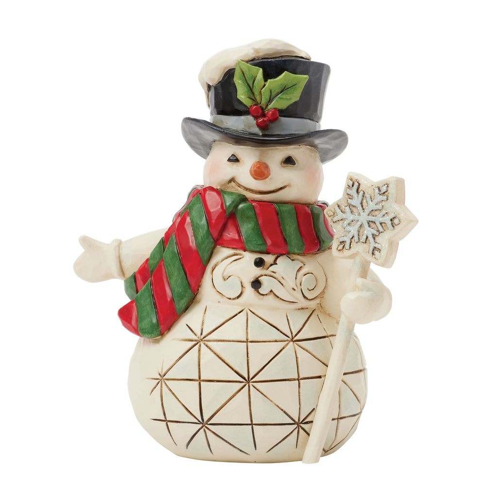 Jim Shore Snowman Snowflake Figurine