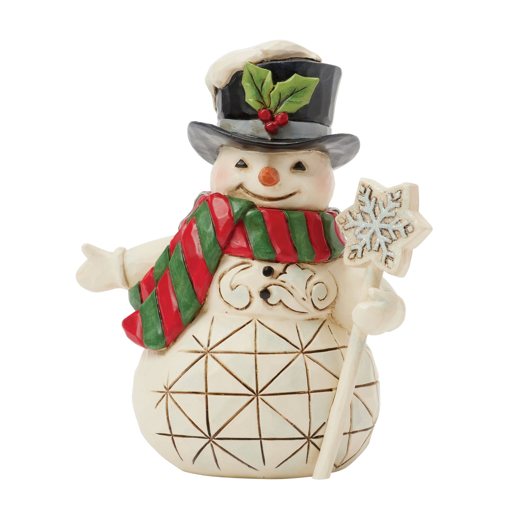 Jim Shore Snowman Snowflake Figurine