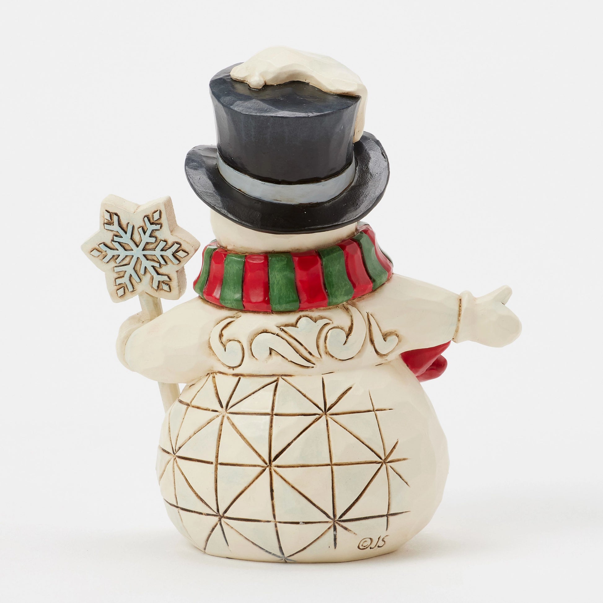 Jim Shore Snowman Snowflake Figurine