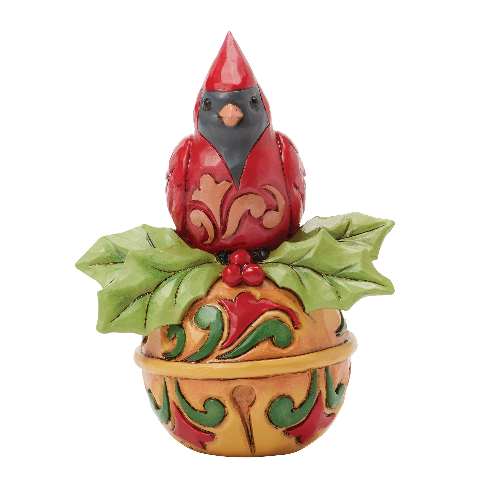 Jim Shore Cardinal on JIngle Belle