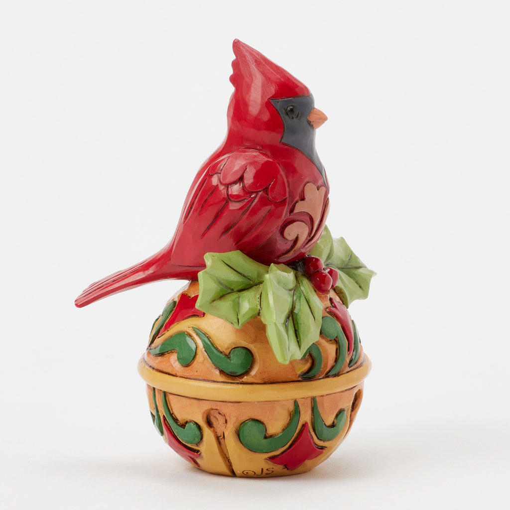 Jim Shore Cardinal on JIngle Belle