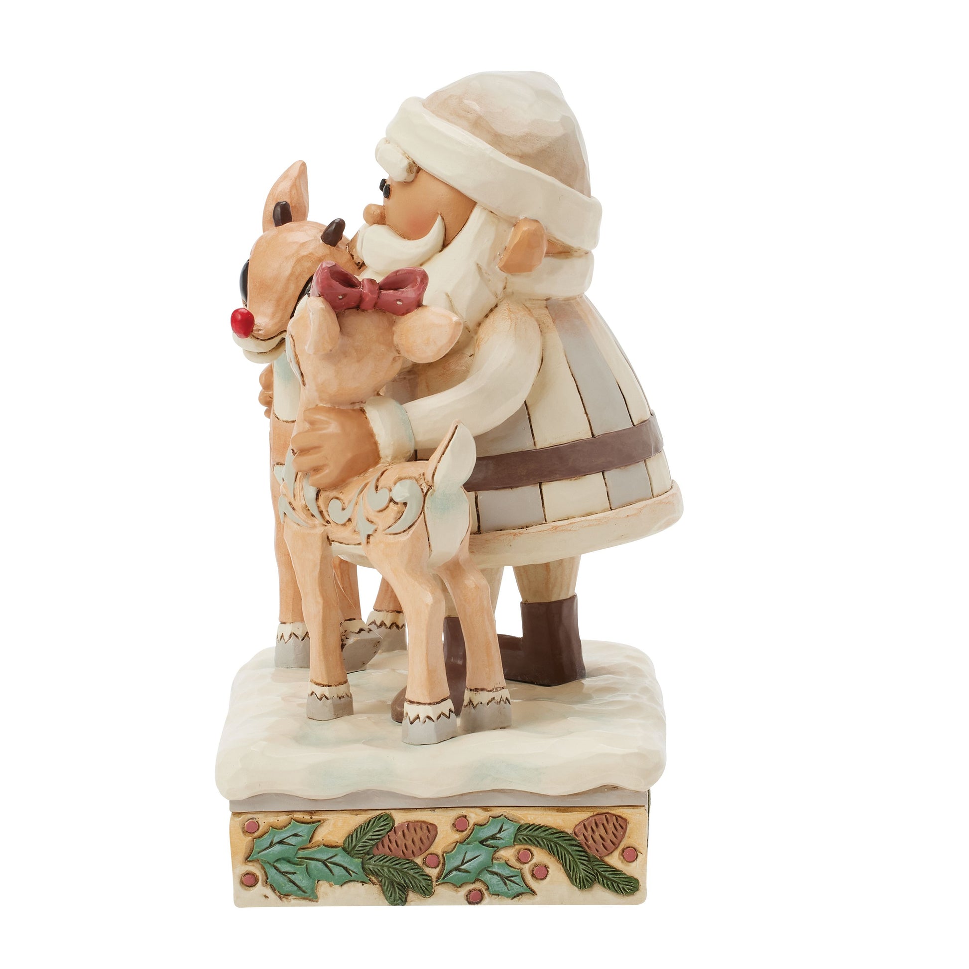 Woodland Santa with Rudolph and Clarice by Jim Shore