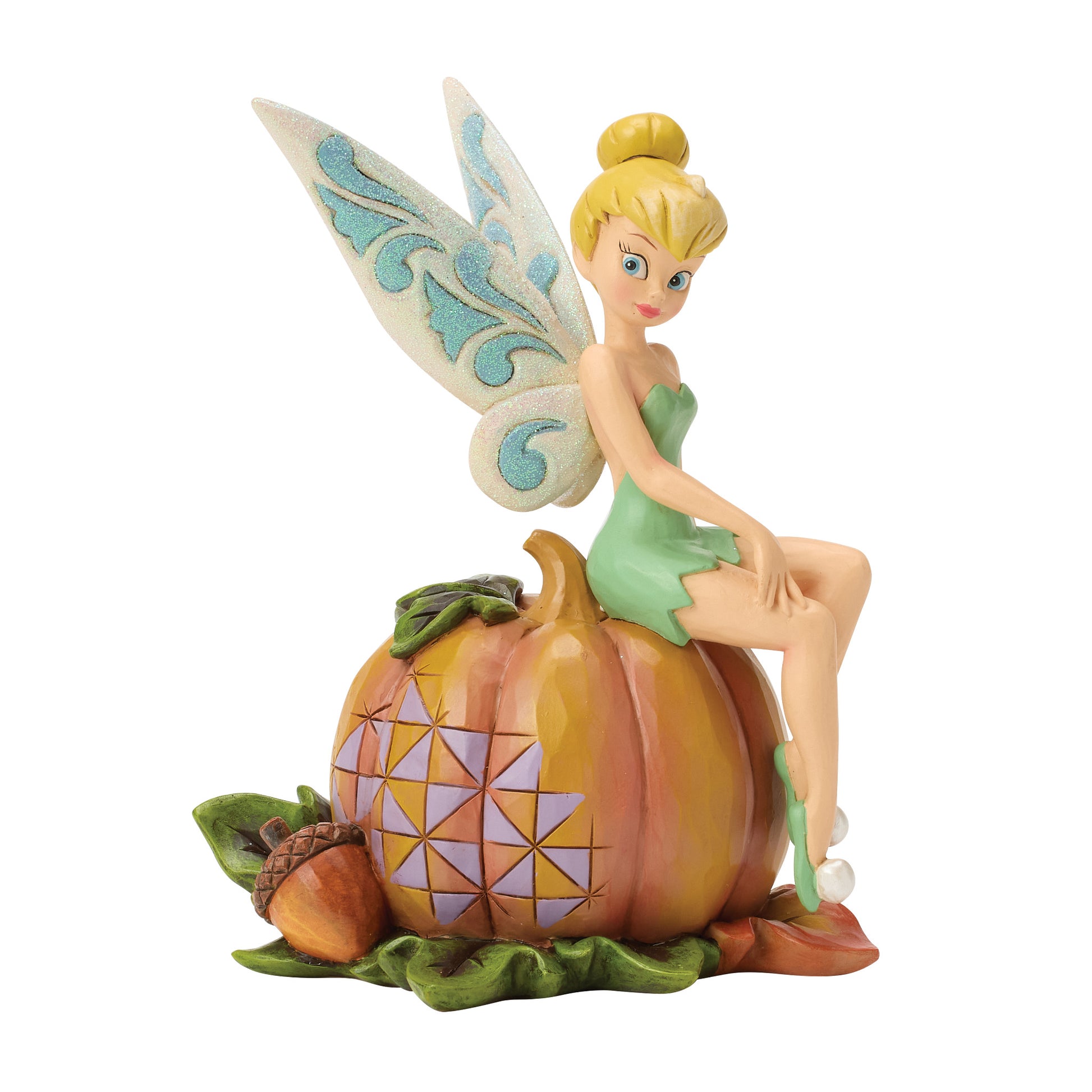 Disney Traditions Tinker Bell on Pumpkin - PREORDER