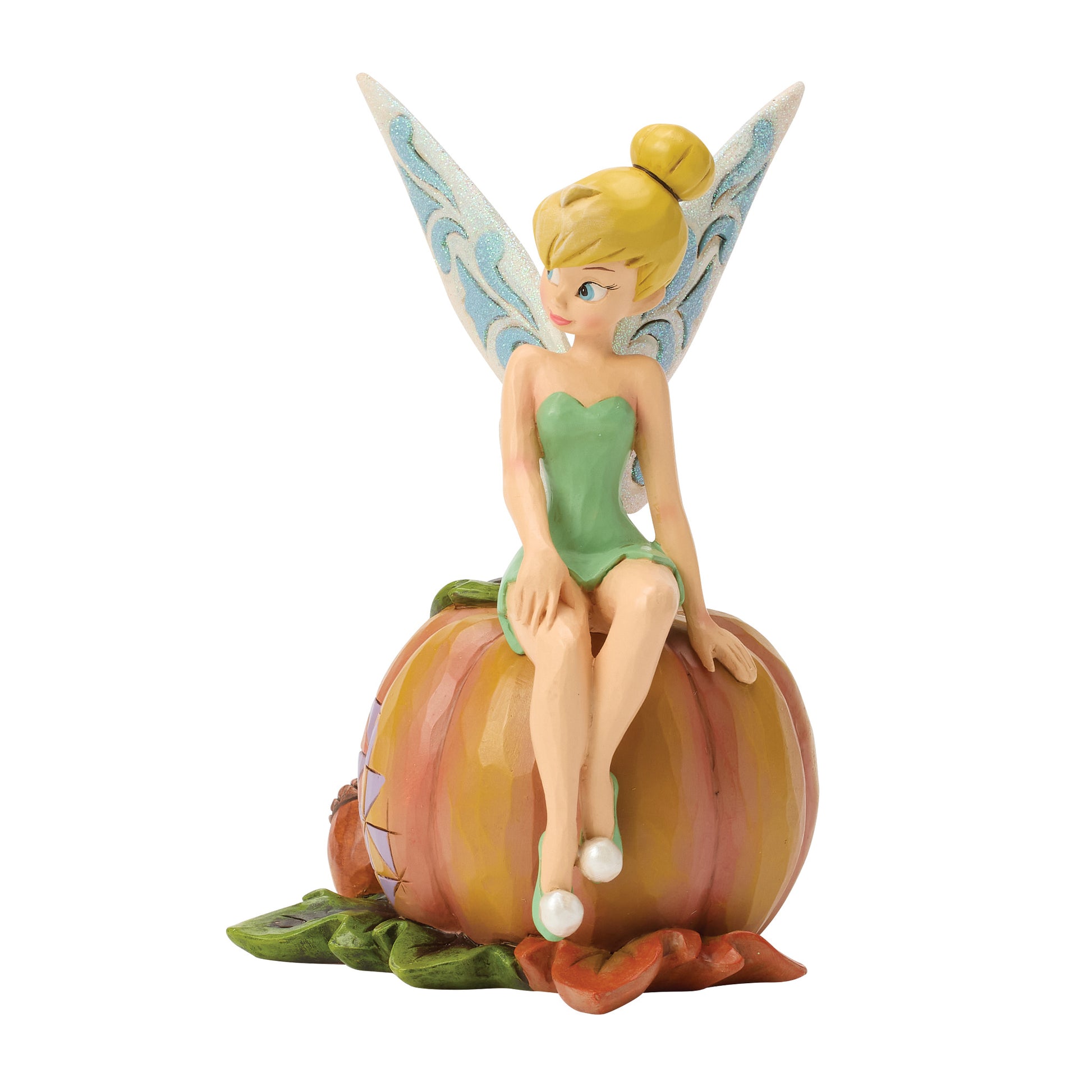 Disney Traditions Tinker Bell on Pumpkin - PREORDER